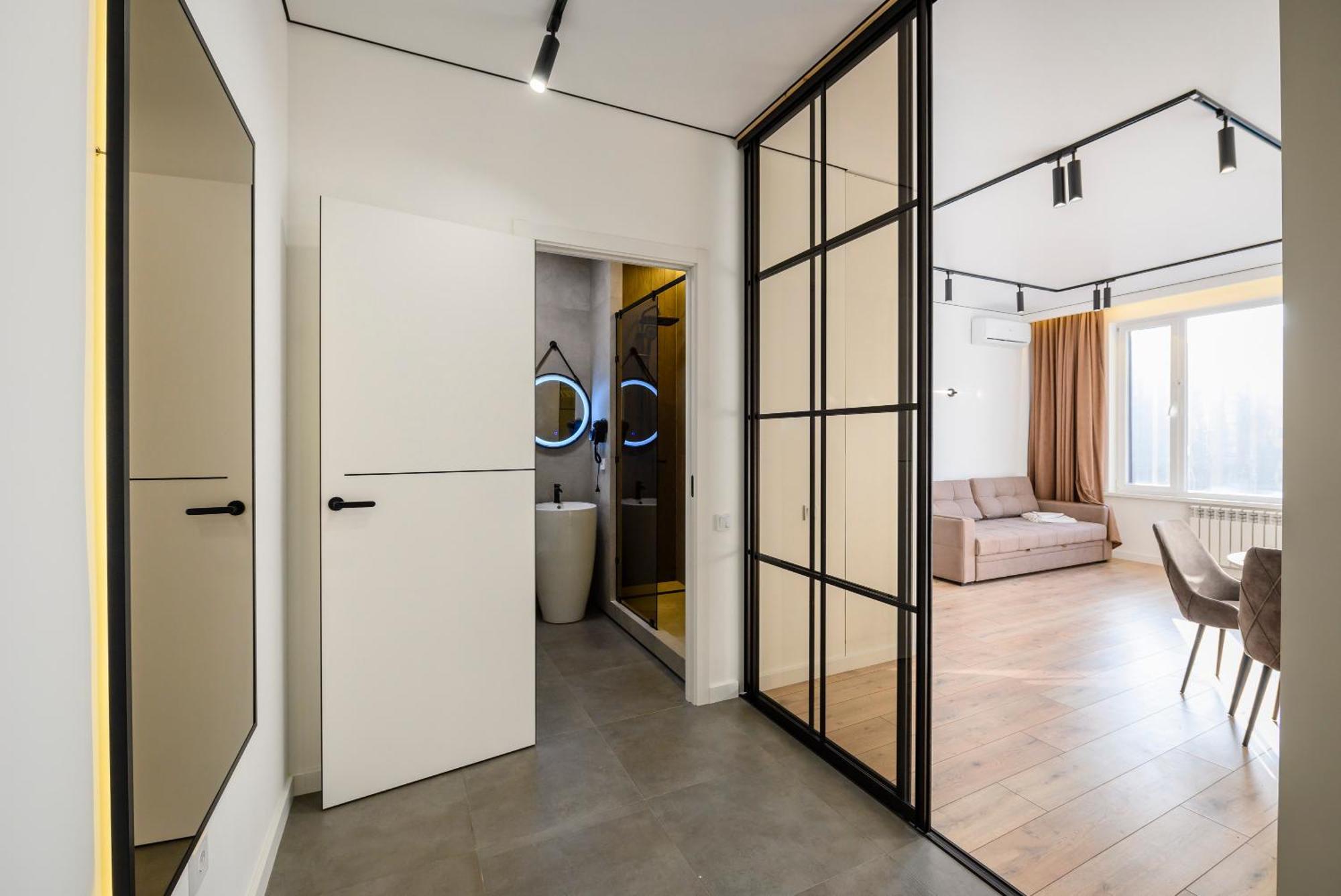 5 New Business-Class Apartments R-House Near Mega 阿拉木图 外观 照片
